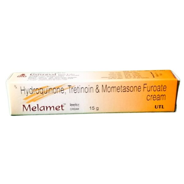 Melamet-Cream-Hydroquinone-Tretinoin-Mometasone-Furoate-Cream