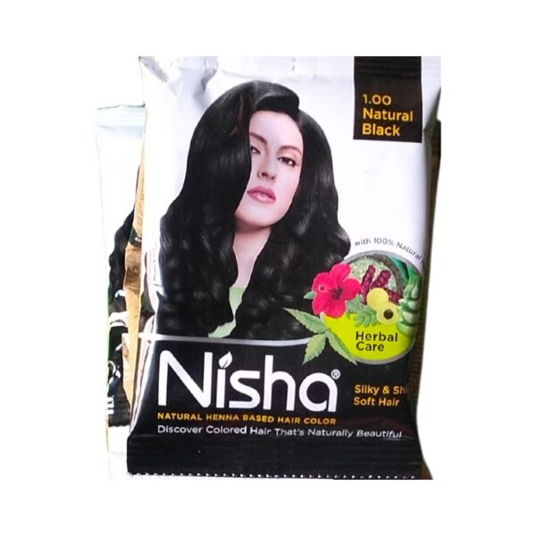 Nisha-Natural-henna-based-hair-color-25-gm-each-Sachet-Pack-of-8-Natural-Black-Dai