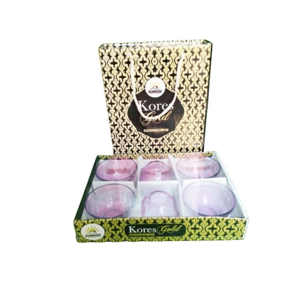 6 Cups Brand Kores Gold also for gift different occasion